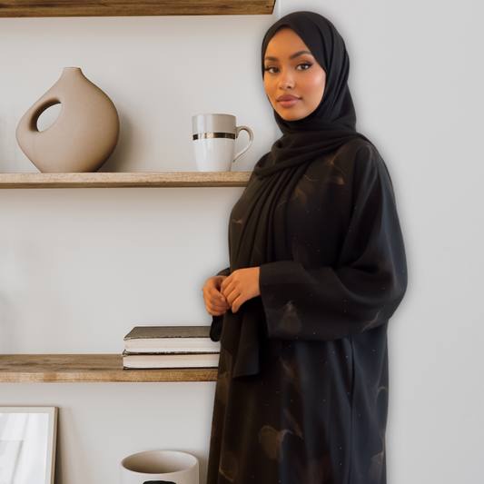 Textured Abaya.