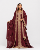 Gold Georgette Ensemble